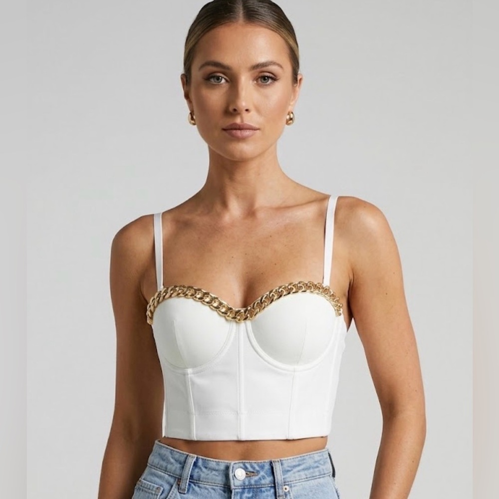 Micas Chain Corset Top
